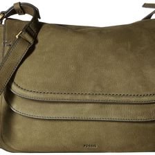 Fossil Peyton Large Double Flap Crossbody Canteen