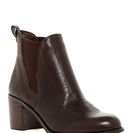 Incaltaminte Femei Sam Edelman Justin Leather Bootie DARK BROWN LEATHER