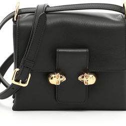 Alexander McQueen Twin Skull BLACK