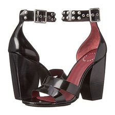 Incaltaminte Femei Marc by Marc Jacobs Jamie Stud Strap Half Moon Sandal Black