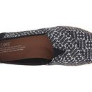Incaltaminte Femei TOMS Seasonal Classics BlackWhite Tiles Suede Printed