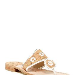 Incaltaminte Femei Jack Rogers Napa Valley Sandal CORK-WHITE