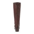 Incaltaminte Femei Frye Melissa Lug Back Zip Tall Dark Brown Pressed Nubuck