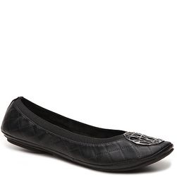 Incaltaminte Femei Bandolino Elina Ballet Flat Black Quilted Faux Leather