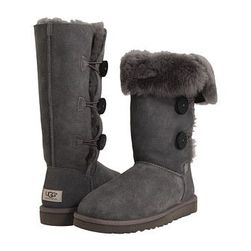 Incaltaminte Femei UGG Bailey Button Triplet Grey Sheepskin