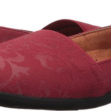 Hush Puppies Bridie Avila Dark Red Fleurdelis Stretch