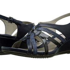 Incaltaminte Femei ECCO Touch 45 Wedge Sandal MarineDenim BlueMarine