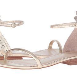 Incaltaminte Femei Lilly Pulitzer Laura Sandal Gold Metal