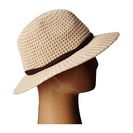 Accesorii Femei San Diego Hat Company KNH8009 Knit Fedora with Twisted Faux Suede Band Camel