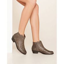 Incaltaminte Femei Forever21 Faux Leather Chelsea Boots Dark grey