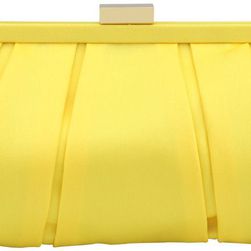 Nina Logan Clutch Canary Satin