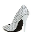 Incaltaminte Femei LAMB Bee Perforated Pump LIGHT GREY- BLACK
