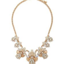 Bijuterii Femei Forever21 Faux Gem Statement Necklace Goldmulti