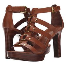 Incaltaminte Femei LAUREN Ralph Lauren Stasia Polo Tan Soft Burnished Calf