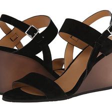 Incaltaminte Femei Marc by Marc Jacobs Suede Wedge Sandals Black