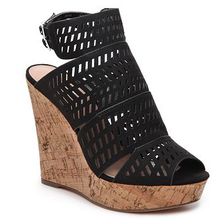 Incaltaminte Femei Charles by Charles David Apt Wedge Sandal Black