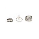 Bijuterii Femei Forever21 Burnished Midi Ring Set Bsilver