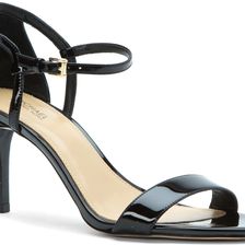 Michael Kors Simone Mid Sandal Black Patent