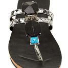 Incaltaminte Femei Chinese Laundry Flashpoint Sandal BLK-WHT