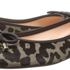 Kate Spade New York Willa Smoke/Black Leopard Print Haircalf