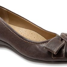 Trotters Landry Dark Brown Casual Veg Leather