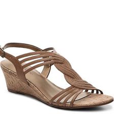 Incaltaminte Femei Kelly Katie Bennie Wedge Sandal Brown