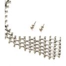 Bijuterii Femei CheapChic Link Up Shiny Necklace Set Silver