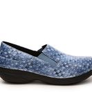 Incaltaminte Femei Spring Step Ferrara Basket Weave Embossed Work Clog Blue