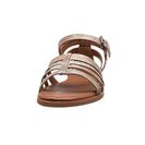 Incaltaminte Femei Johnston Murphy Laila Quarter Strap Champagne Italian Metallic Snake Print
