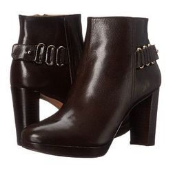 Incaltaminte Femei Nine West Kali Dark Brown Leather