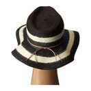 Accesorii Femei San Diego Hat Company PBF3072 Dip Dye Fedora Hat with Suede Trim Black