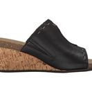 Incaltaminte Femei Rockport Total Motion Taja Slide Black Embossed Nubuck