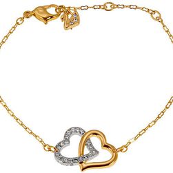 Swarovski Interlocking Crystal Hearts Match Bracelet 1062709 N/A