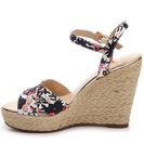 Incaltaminte Femei Unisa Rohzario Floral Wedge Sandal NavyWhitePink