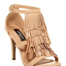 Incaltaminte Femei Elegant Footwear Ximena Fringe Sandal CAMEL