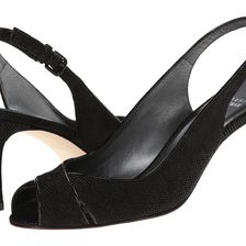 Stuart Weitzman Crossword Black Goose Bump Nappa
