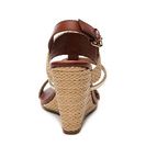 Incaltaminte Femei MIA Adria Wedge Sandal TanCognac