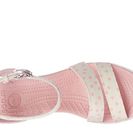 Incaltaminte Femei Crocs Leigh Graphic Wedge WhitePearl Pink