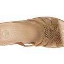 Incaltaminte Femei Crocs A-Leigh Snake Pattern Sandal Wedge Brown Snake