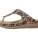 Incaltaminte Femei Crocs Sloane Leopard Print Plarform Gold