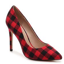 Incaltaminte Femei Mix No 6 Lill Plaid Pump BlackRed