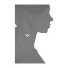 Bijuterii Femei Lucky Brand Gold Geo Chandelier Earrings Gold