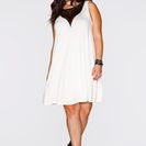 Rochie cu inserţie tip plasă 