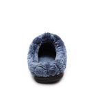 Incaltaminte Femei Dearfoams Velour Scuff Slipper Blue