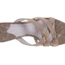 Incaltaminte Femei Johnston Murphy Katy Thong Champagne Metallic Print Suede