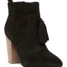 Incaltaminte Femei French Connection Linds Tassel Bootie BLACK