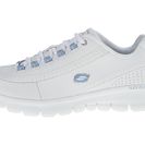 Incaltaminte Femei SKECHERS Synergy - Elite Status WhiteBlue