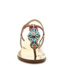 Incaltaminte Femei Ivanka Trump Fyona Flat Sandal Tan Multi