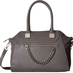 Rampage Satchel with Chain Detail Grey