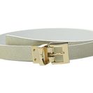 Accesorii Femei Kate Spade New York 20mm Grosgrain Embossed Belt White